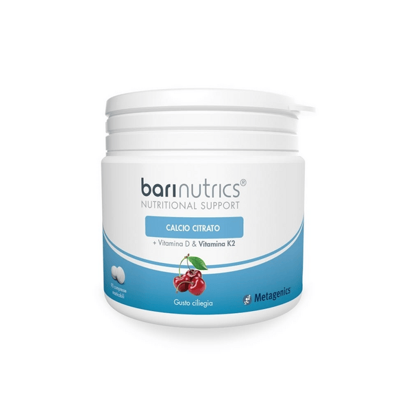 Metagenics BariNutrics Integratore Vitamina D & K2 Gusto Ciliegia 90 Compresse masticabili — confronto prezzi