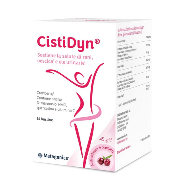 Metagenics Cistidyn Integratore Salute dei Reni, Vescica e Vie Urinarie 14 Bustine — confronto prezzi