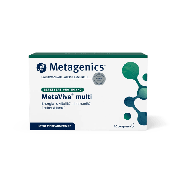 Metagenics Metaviva Multivitaminico Integratore Energia e Vitalità 90 Compresse