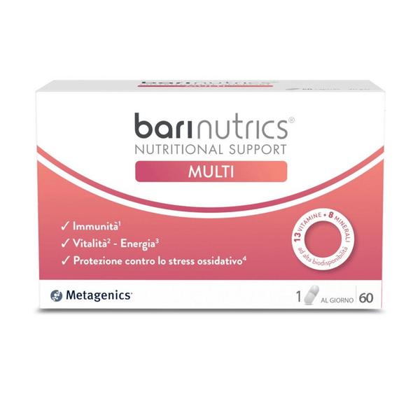 Metagenics BariNutrics Multi Integratore 60 Capsule — confronto prezzi