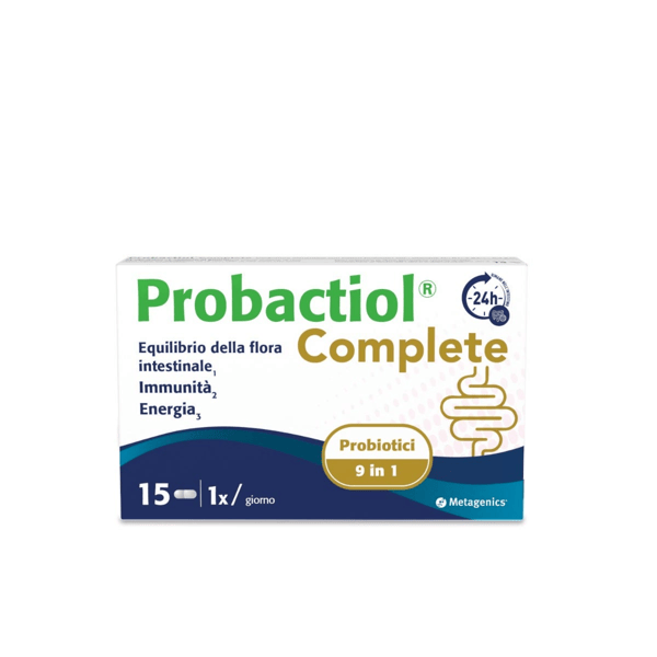 Probactiol Complete Fermenti Lattici Per l'Equilibrio Della Flora Intestinale 15 Capsule