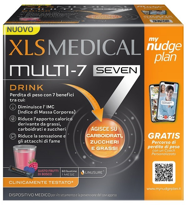 XLS Medical Multi-7 perdita e controllo del peso 60 bustine