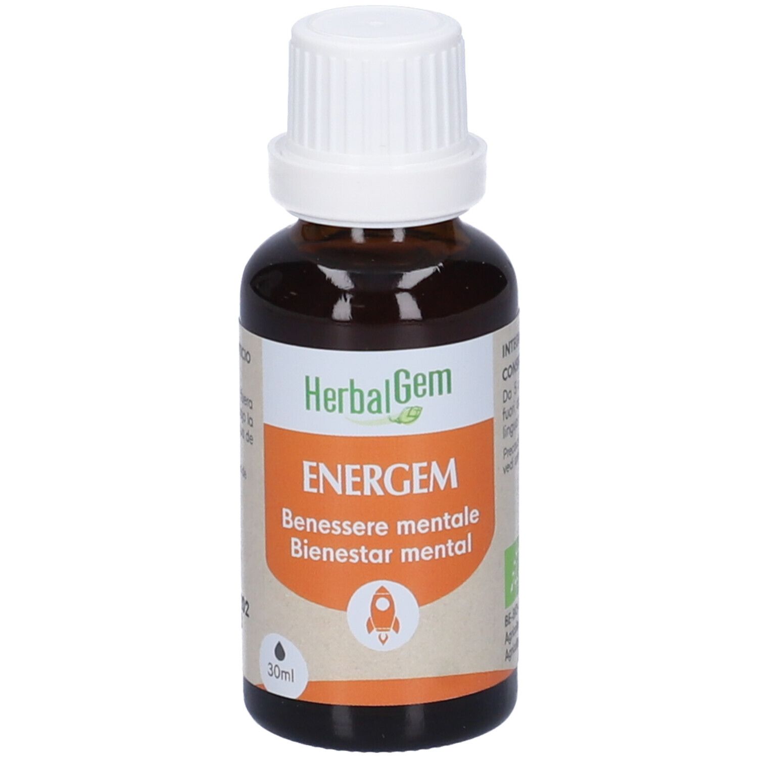Herbalgem Energem Benessere Mentale Concentrato di Gemme Fresche Gocce 30 ml Spray — confronto prezzi