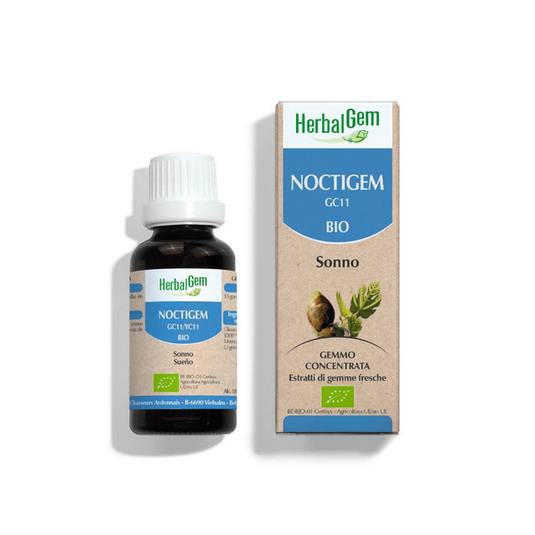 HerbalGem Noctigem Integratore di Concentrato di Gemme Fresche Per il Sonno 30 ml