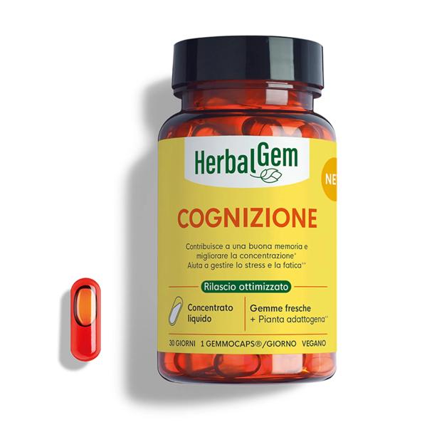 Herbalgem Gemmocaps Cognizione per Memoria e Concentrazione 30 Capsule — confronto prezzi
