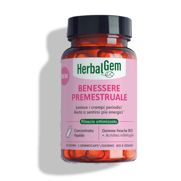 Herbalgem Gemmocaps Bio Integratore Benessere Premestruale 30 Capsule