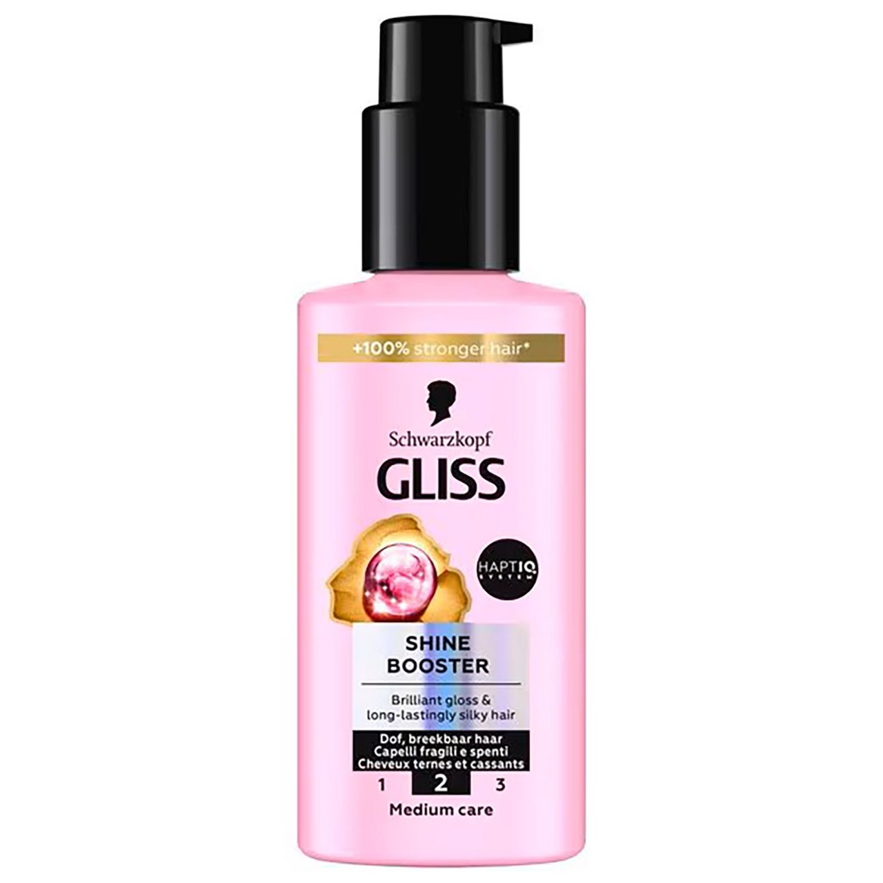 Testanera Gliss Liquid Silk Shine Booster Trattamento Senza Risciacquo Per Capelli Lucenti E Brillanti 100ml