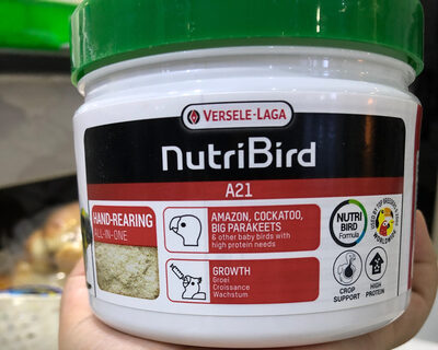 VERSELE LAGA MANGIME VOLATILI NUTRIBIRD A21 PAPPA IMBECCO 250GR