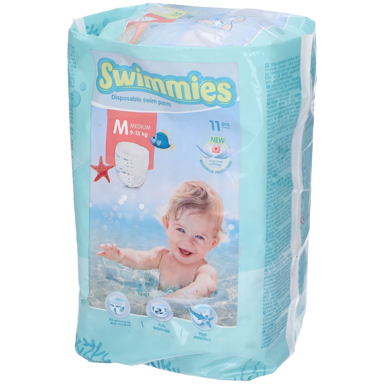 Swimmies pannolino pants sp medium 11 pezzi — confronto prezzi
