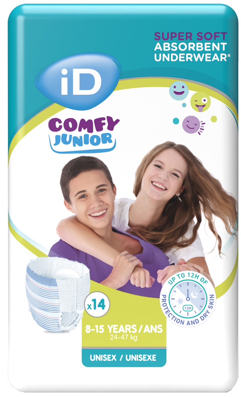 Id Comfy Junior Pants 8-11 Anni 25-37kg Unisex 14 Pezzi — confronto prezzi
