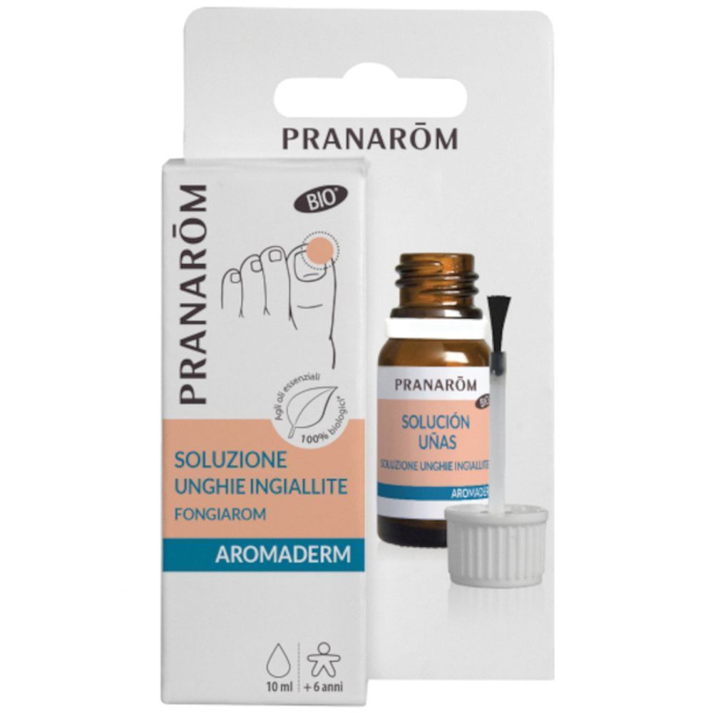 Pranarom Aromaderm Lozione Unghie Ingiallite 10 ml Soluzione