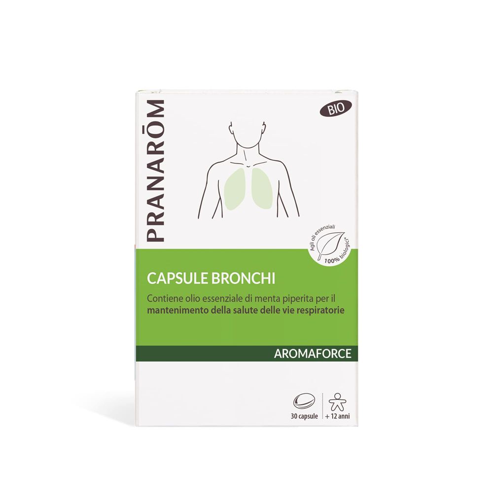 Pranarom Aromaforce Capsule Bronchi 1 pz