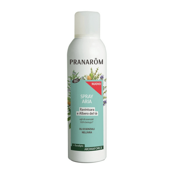 Pranarom Aromaforce Spray Purificante con Oli Essenziali BIO con Ravintsara e Tea Tree 150 ml