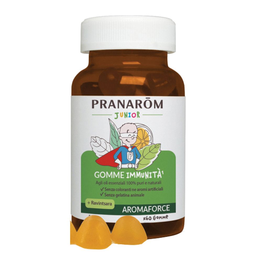 Pranarom Junior Aromaforce Gomme Immunitá 45 g Caramelle