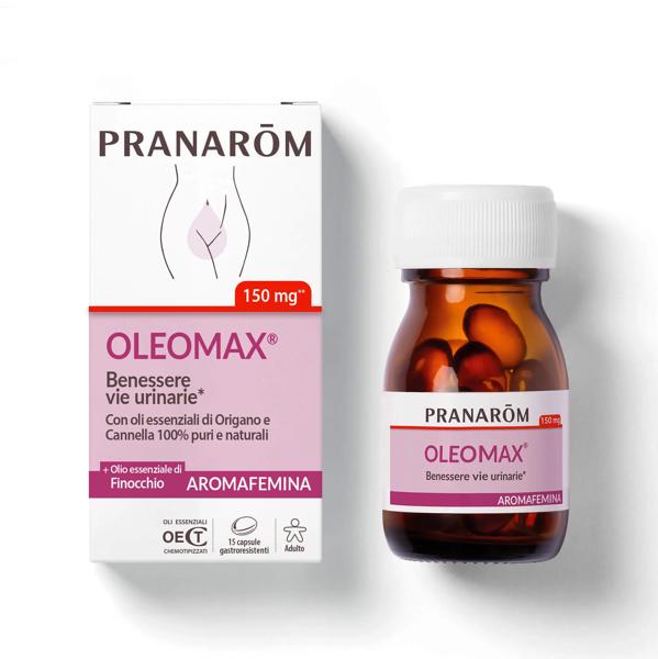Pranarom Oleomax Benessere Vie Urinarie Con Oli Essenziali 15 Capsule