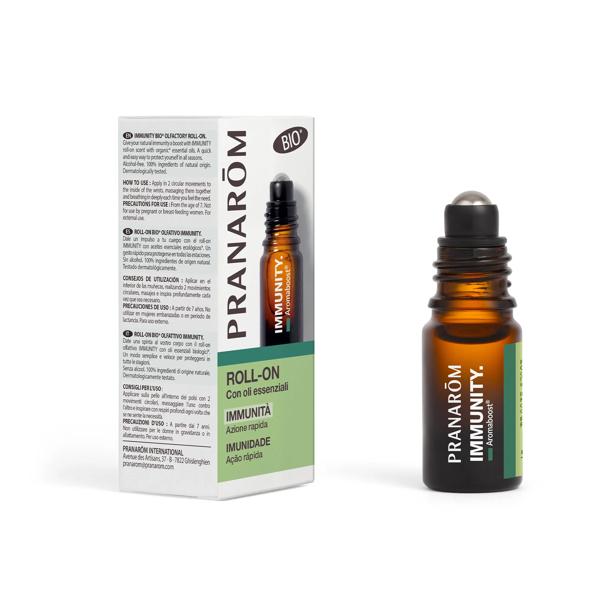 Pranarom Aromaboost Roll-On Immunita' Bio 5 ml