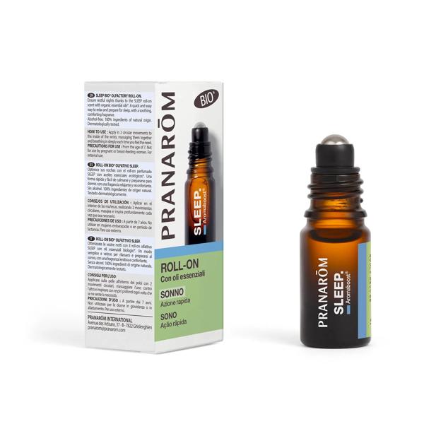 Pranarom Aromaboost Sleep con Oli Essenziali Bio Per Sonno Roll-on Olfattivo