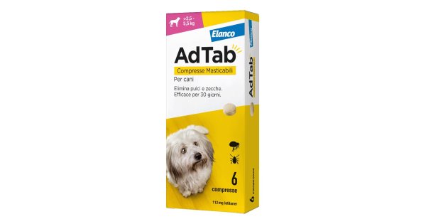 ADTAB 6CPR 112MG CANI2 5 5 5KG — confronto prezzi