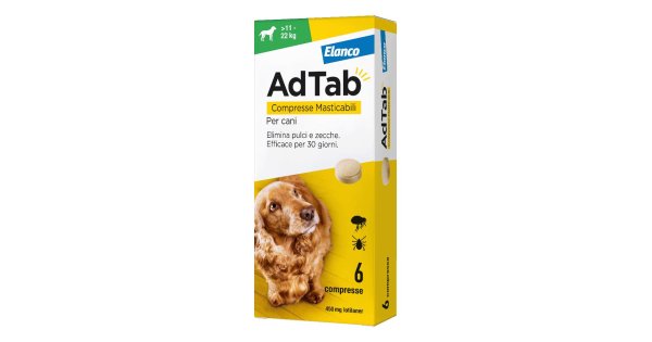 ADTAB 6 CPR 450 MG CANI 11-22 — confronto prezzi