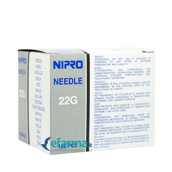 Nipro Ago 22G N°12 Nero 100 Pezzi — confronto prezzi