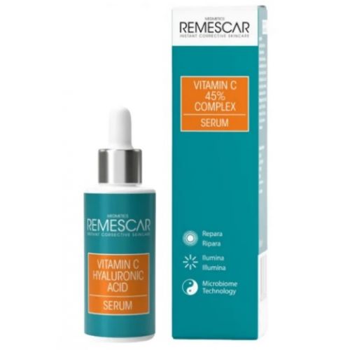 Remescar Vitamina C Siero Viso Illuminante Anti Macchie, 30ml