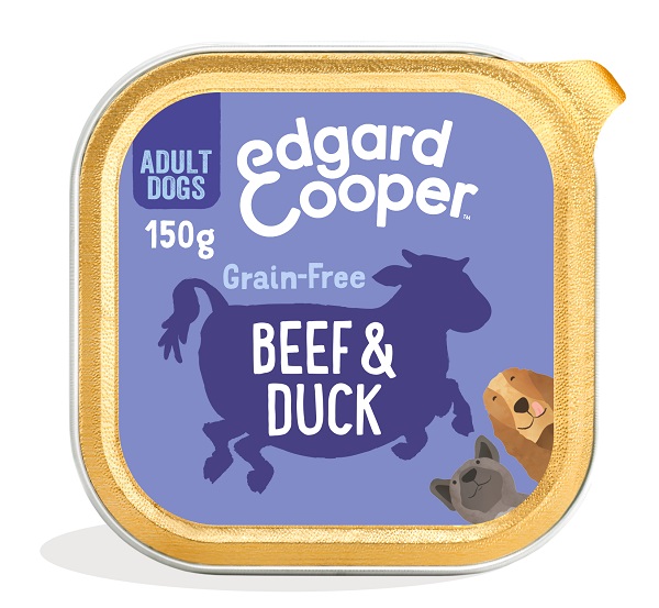 Edgard&cooper dog e adult beef duck 150 g — confronto prezzi