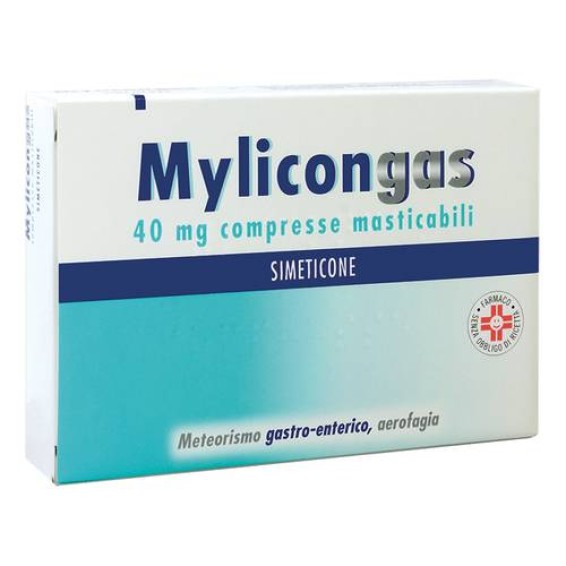Mylicongas Aerofagia Per Flatulenza Meteorismo Gonfiore Addominale 50 Compresse