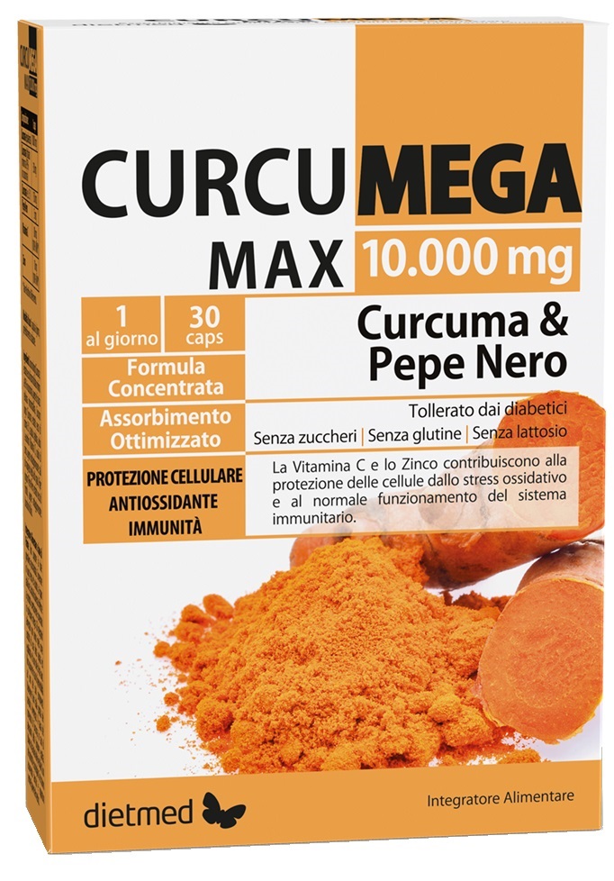 CURCUMEGA MAX 10000MG 30CPS — confronto prezzi