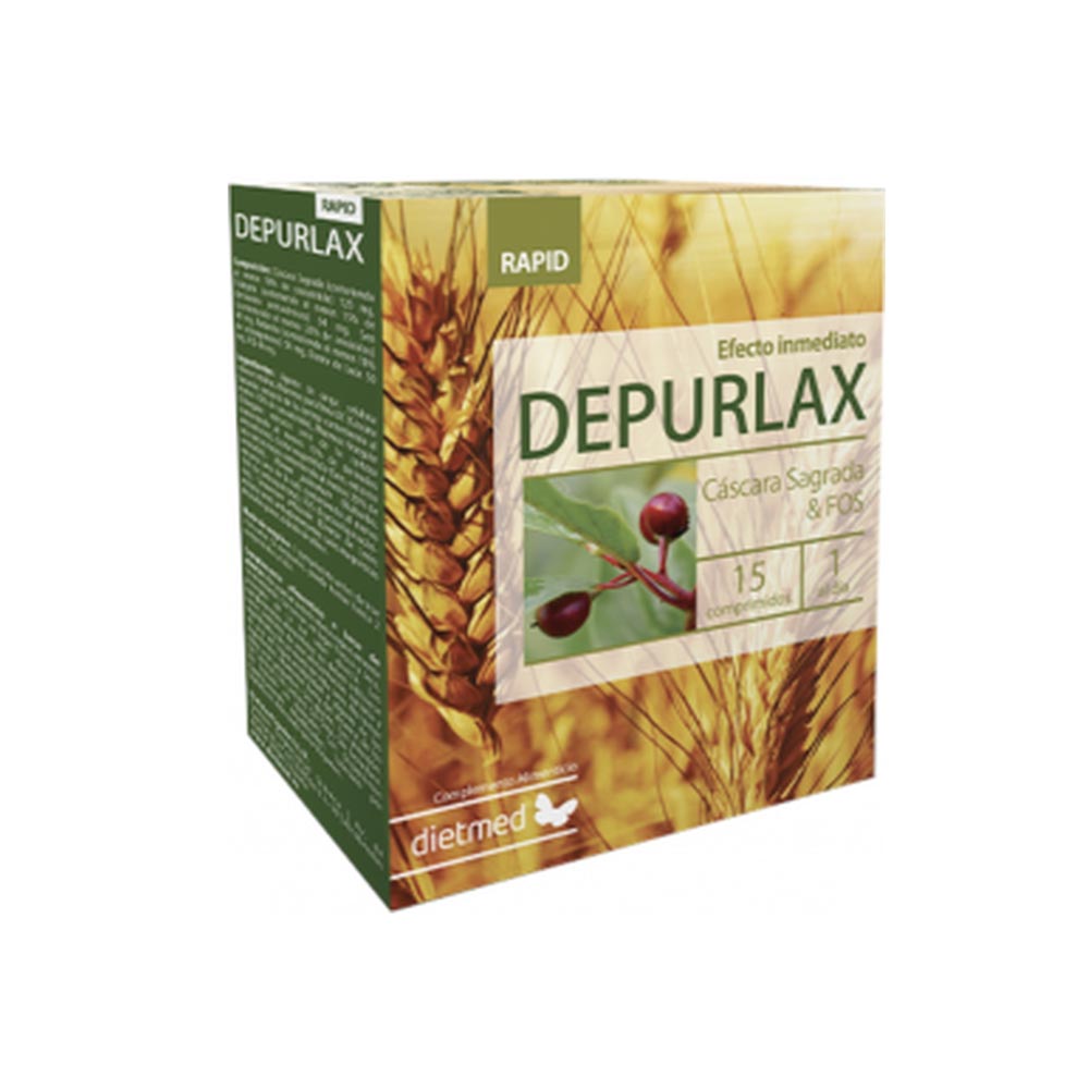 Dietmed Depurlax Rapid Integratore Alimentare, 15 compresse