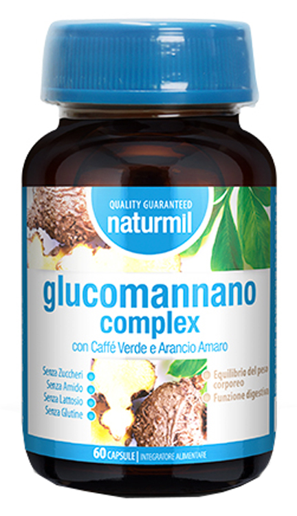 Dietmed Naturmil - Glucomannano Complex Integratore, 60 Capsule — confronto prezzi