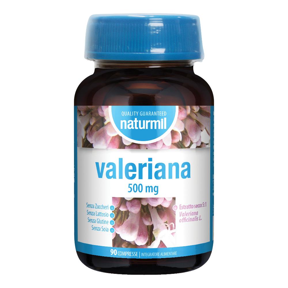 Naturmil valeriana 500mg 90 compresse