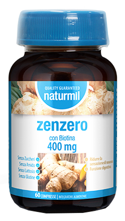 Naturmil Zenzero 400mg 60 compresse