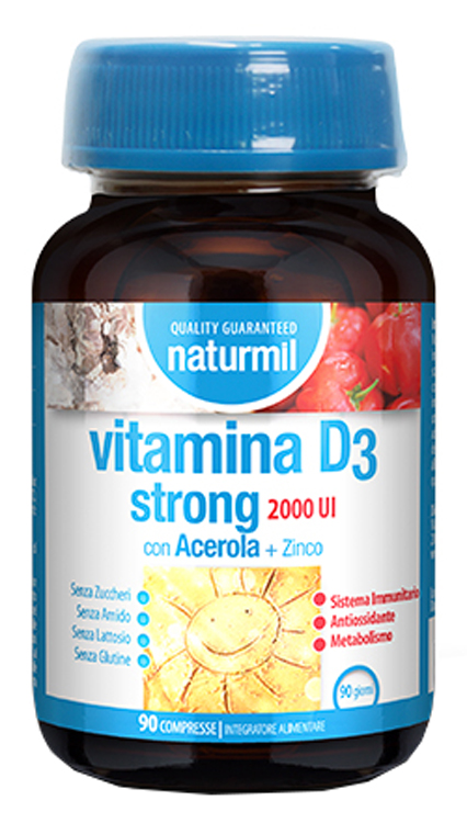 Naturmil Vitamina D3 Strong 90 Compresse