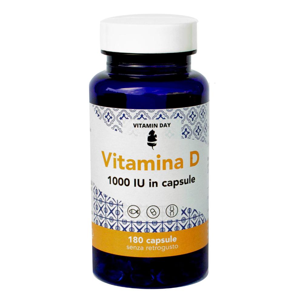 Vitamin day vitamina d 180 capsule — confronto prezzi