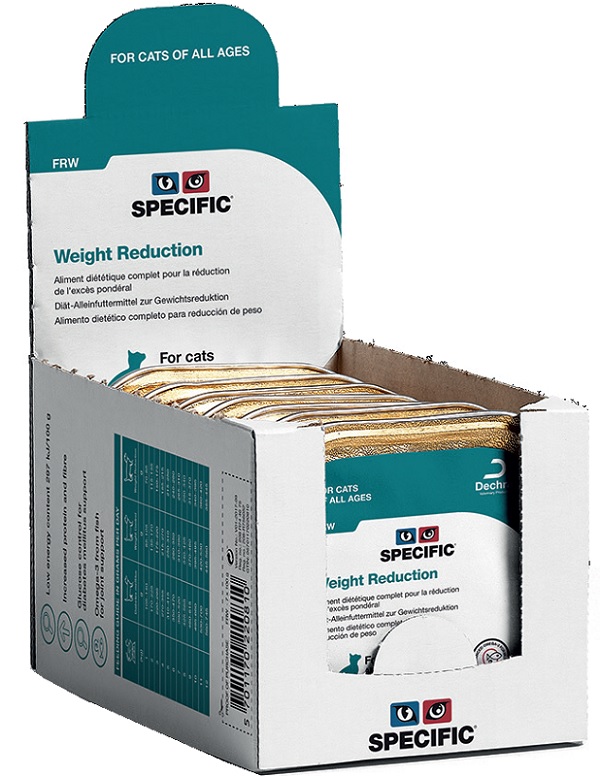 Specific gatto frw weight reduction umido 100 g