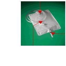 Sacca Letto Riutilizzabile Conveen Capacita' 1500Ml Lunghezza Tubo 90Cm Con Scarico 8 Pezzi Articolo 5062 pz Bustina