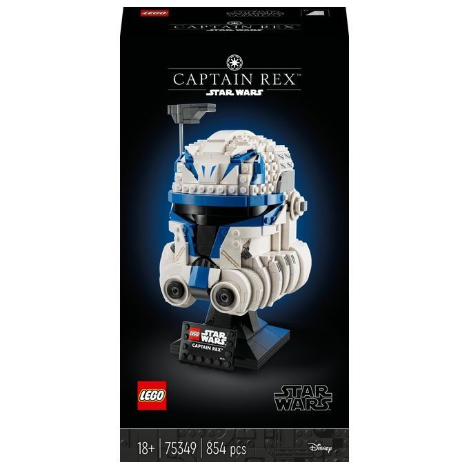 LEGO Star Wars 75349 Casco di Captain Rex, Set Serie Caschi 2023, Collezione per Adulti da The Clon 1 St