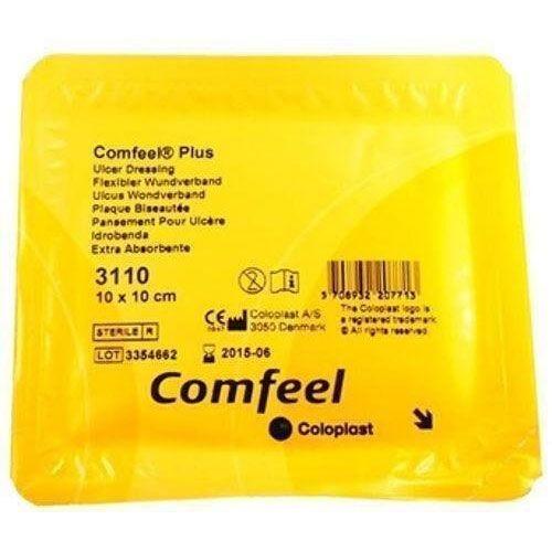Comfeel Plus Medicazione 10x10cm 10 Pezzi