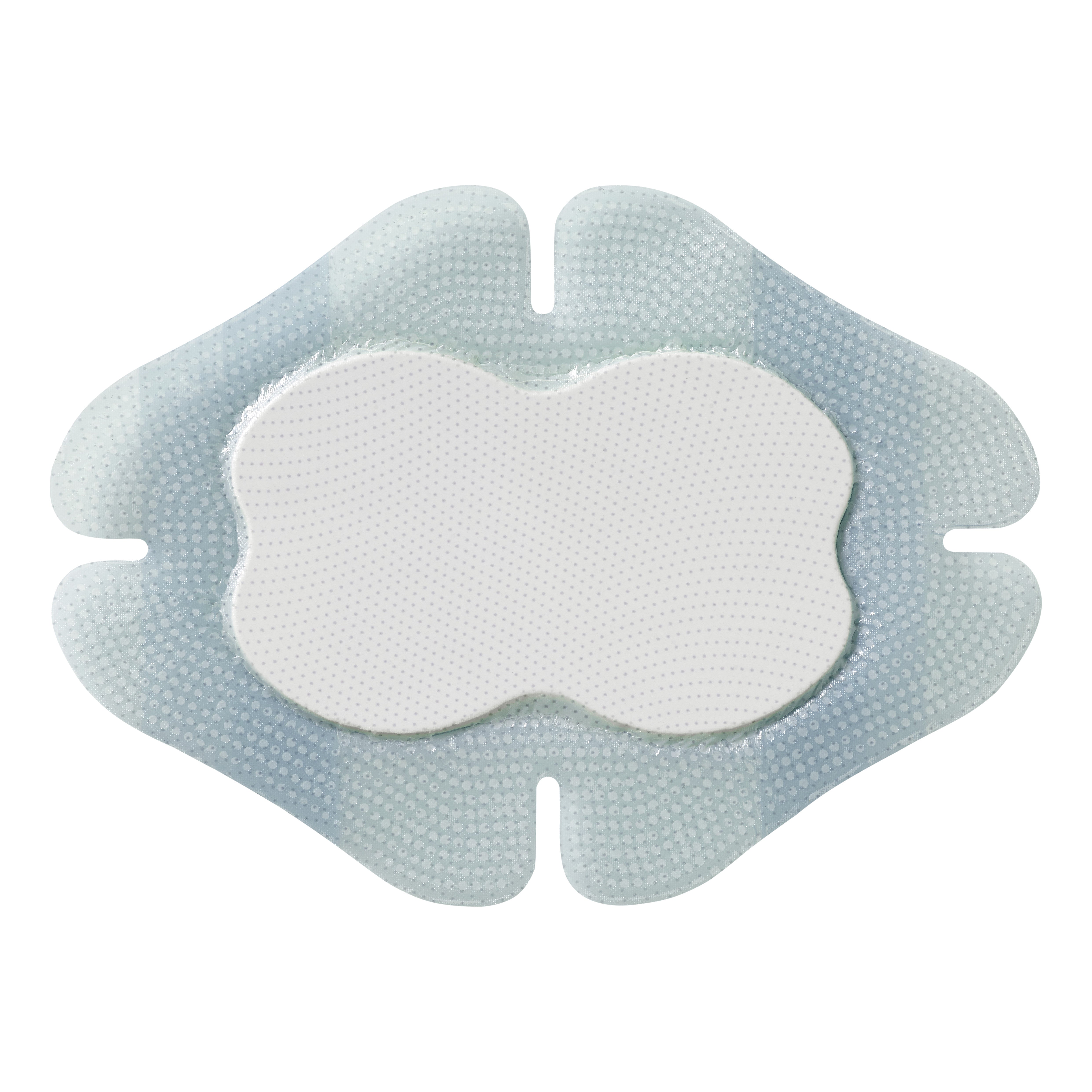 Medicazione biatain in schiuma di poliuretano con bordo adesivo in silicone per sacro 15x19 cm 5 pezzi