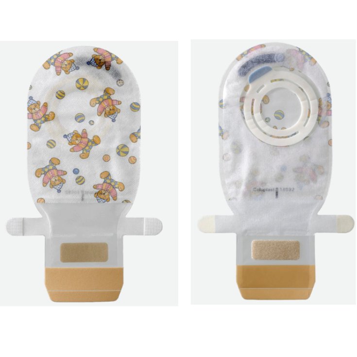 Sacca pediatrica per ileostomia trasparente capacita' 105ml easiflex 30 pezzi