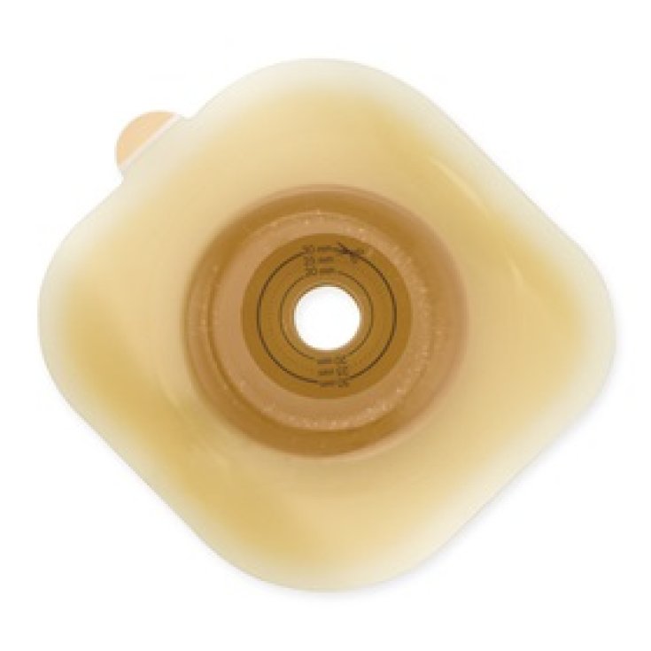 Placca per colo/ileo e urostomia autoportante flangia semovente a spessore ridotto nova 2 ritagliabile 43mm 5 pezzi
