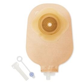 Sacca per colostomia dansac nova 1x3 spessore differenziato ritagliabile 15/46mm rivestimento in tnt idrorepellente su ambo i lati opaca 10 pezzi