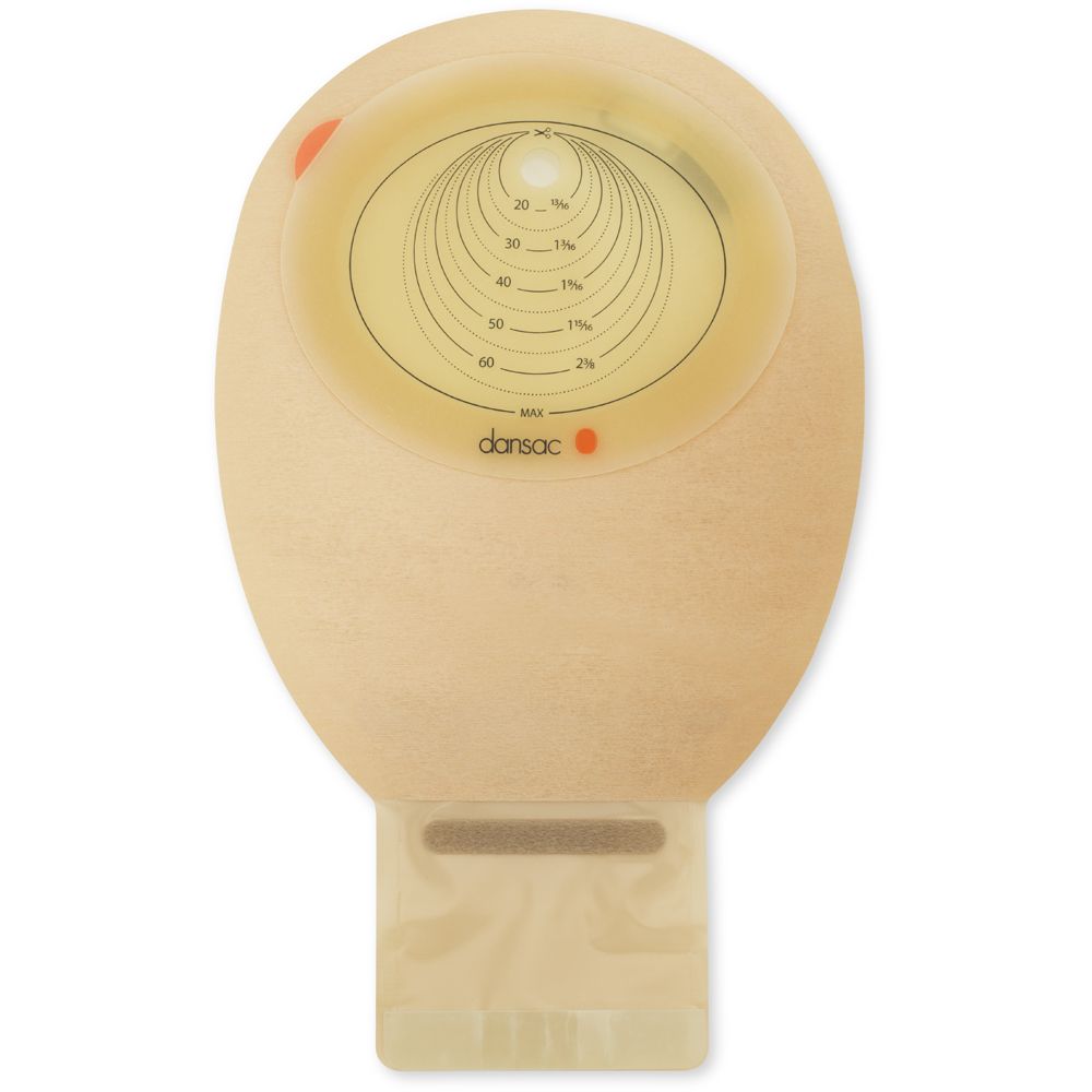 Sacca Monopezzo Per Ileostomia Dansac Novalife1 Maxi Aperta Opaca 90Mm Ritagliabile 10-70 10 Pezzi pz Bustina