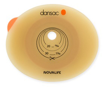 Placca Per Colo Ileo Ed Urostomia Dansac Novalife2 55Mm Ritagliabile 10-47 5 pz