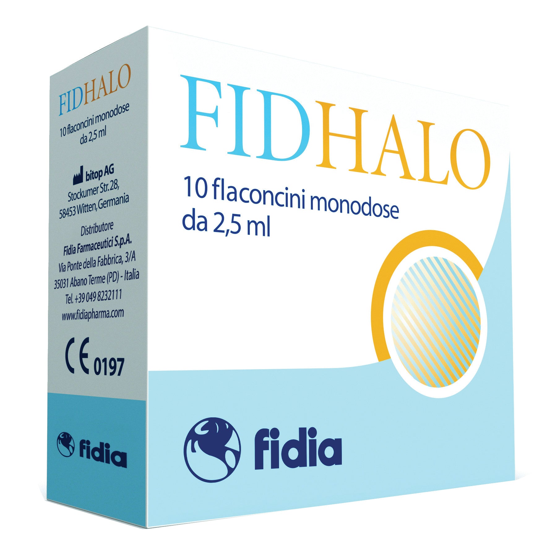 Fidhalo Soluzione Isotonica per Aerosol 10 Flaconcini Monodose