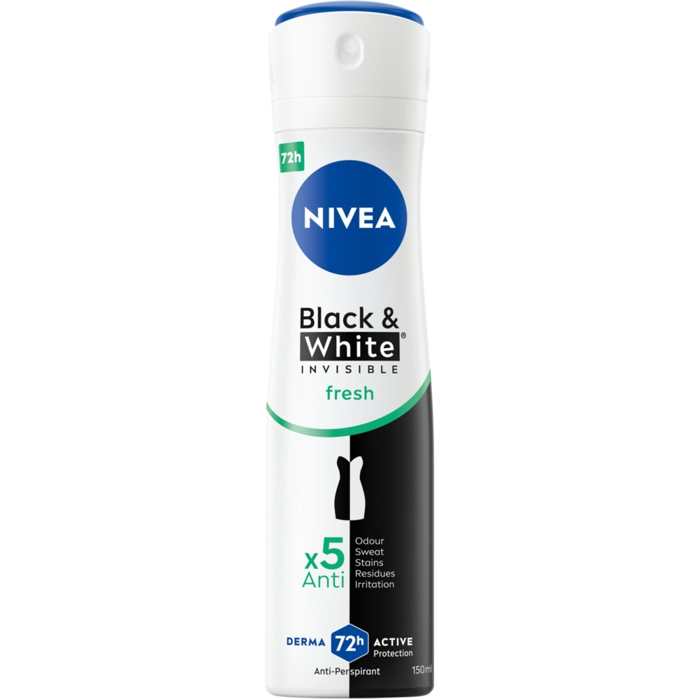 NIVEA - DEODORANTE SPRAY BLACK & WHITE INVISIBLE FRESH