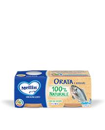 Mellin® Omogenizzato Orata e Verdura 2x80 g Pappa