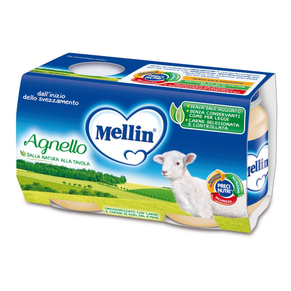 Omo mellin agnello 2x120g