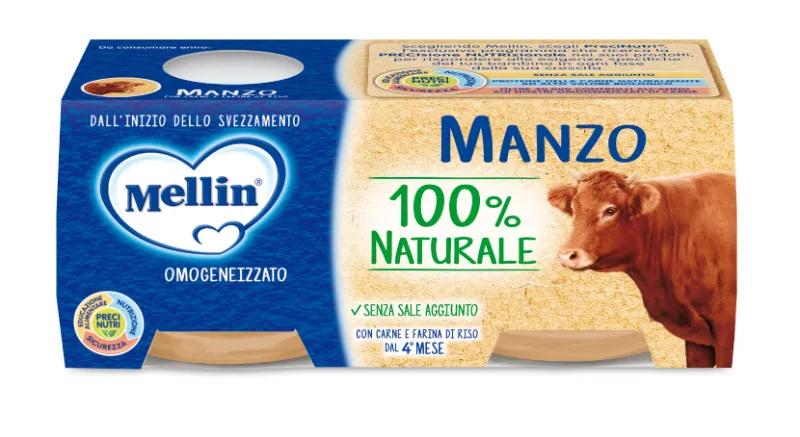 Mellin Omogeneizzato Di Manzo 2 x 80 g