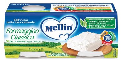 Mellin Baby Formaggino Classico 4x80 g Pappa — confronto prezzi